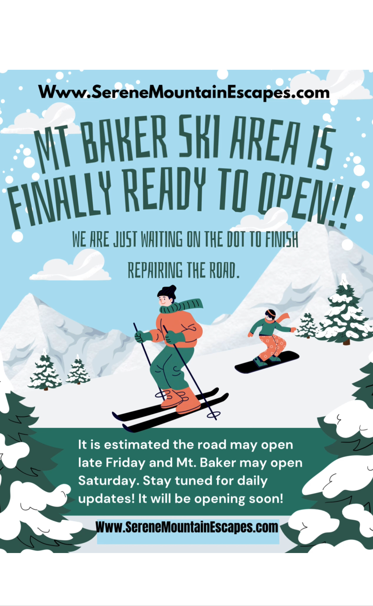 Opening Day at The Mt. Baker Ski Area 2025