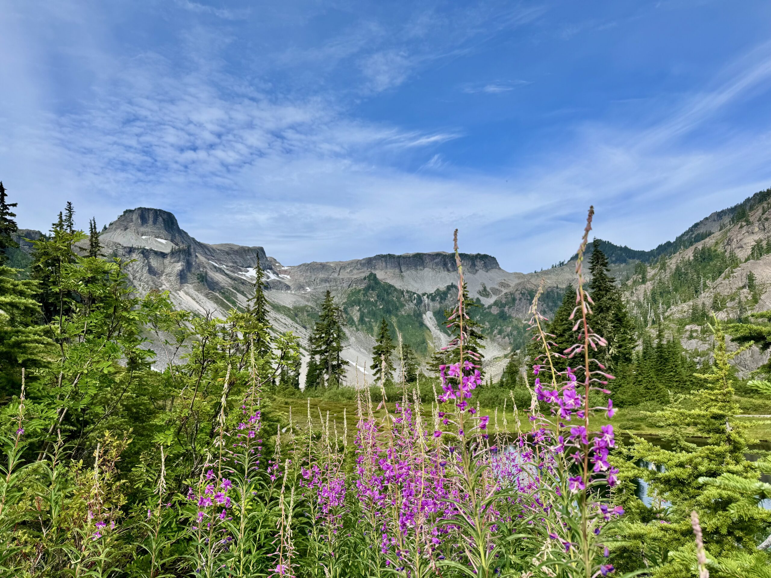 Is it smokey near Mt. Baker right now?